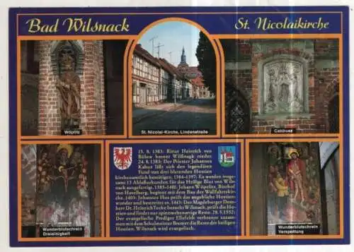 [Ansichtskarte] GERMANY - Bad Wislnack - St. Nicolaikirche. 