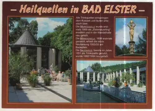 [Ansichtskarte] GERMANY - Bad Elster - Heilquellen. 