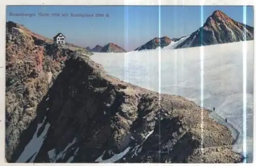 [Ansichtskarte] AUSTRIA -  Strassburger Hütte mit Scesaplana. 