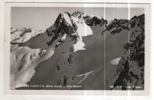 [Ansichtskarte] AUSTRIA - Valluga Pazieltal - Blick v. Trittkopf. 