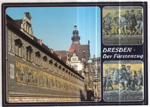 [Ansichtskarte] GERMANY -  Dresden - Der Fürstenzug. 