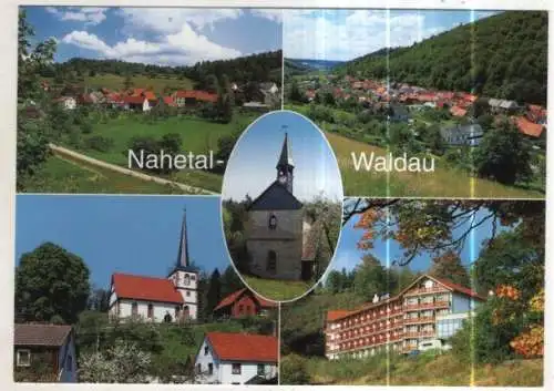 [Ansichtskarte] GERMANY -  Nahetal - Waldau. 