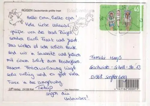 [Ansichtskarte] GERMANY - Insel Rügen. 