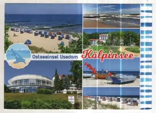 [Ansichtskarte] GERMANY - Ostseeinsel Usedom - Kölpinsee. 