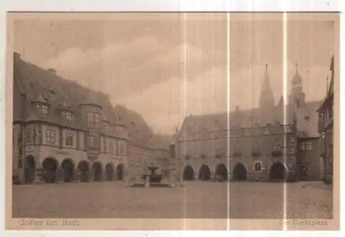 [Ansichtskarte] GERMANY - Goslar am Harz - Der Marktplatz. 