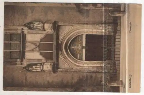 [Ansichtskarte] GERMANY - Wittenberg - Thesentür. 