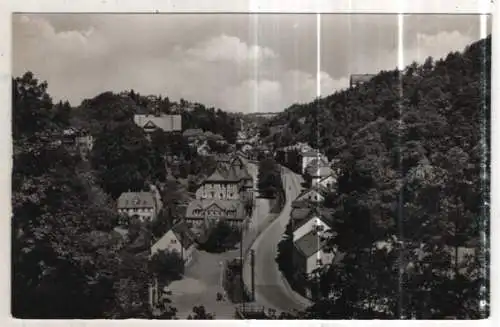 [Ansichtskarte] GERMANY - Tharandt - Blick von der Ruine. 