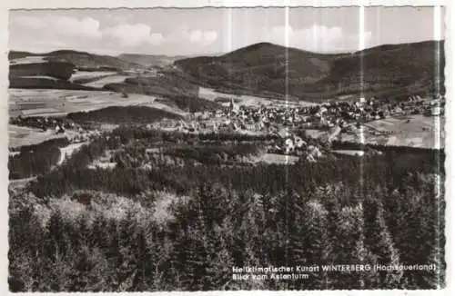 [Ansichtskarte] GERMANY - Winterberg / Hochsauerland - Blick vom Astenturm. 