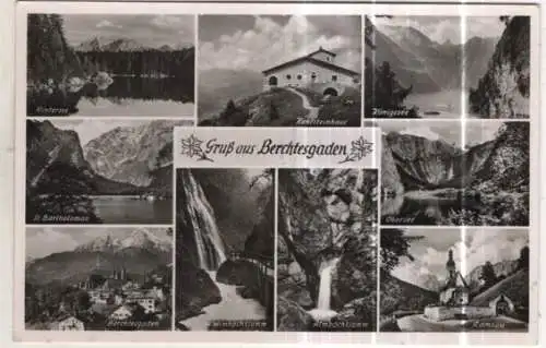 [Ansichtskarte] GERMANY - Gruß aus Berchtesgaden. 