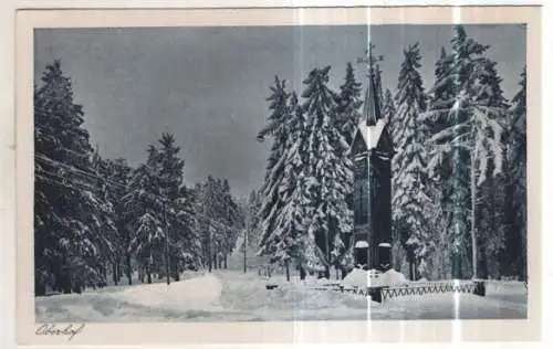 [Ansichtskarte] GERMANY - Oberhof - Das Rondell mit Rennsteig. 