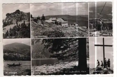 [Ansichtskarte] GERMANY - Gr. Arber - Arber Schutzhaus - kl. Arbersee ... 