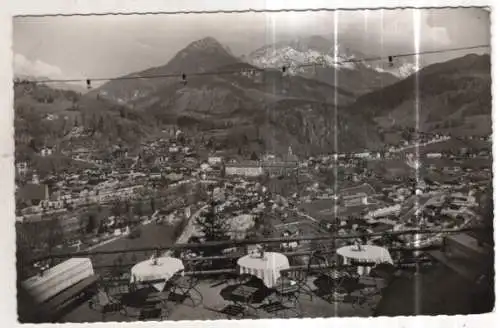 [Ansichtskarte] GERMANY - Berchtesgaden mit Untersberg - Blick v. d. Alpenwirtschaft Kalter Keller. 