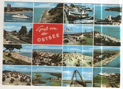[Ansichtskarte] GERMANY - Gruß von der Ostsee. 