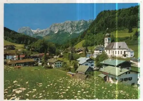 [Ansichtskarte] GERMANY - Dorf Ramsau mit Reiteralpe. 