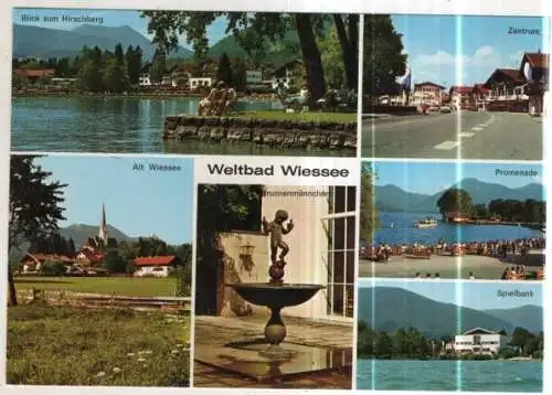 [Ansichtskarte] GERMANY - Bad Wiessee / Tegernsee. 