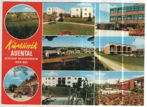 [Ansichtskarte] GERMANY - Bad Steben im Frankenwald - Kurklinik Auental. 