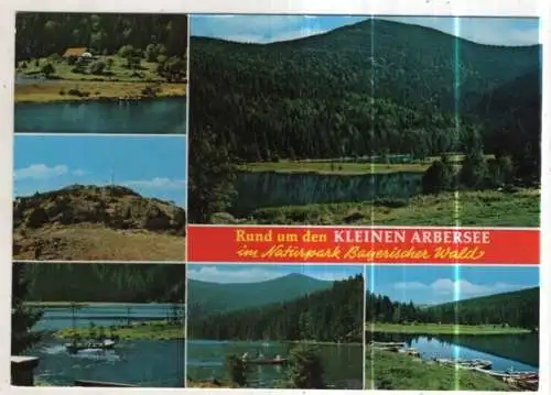 [Ansichtskarte] GERMANY - Rund um den Kleinen Arbersee / Bayerischer Wald. 