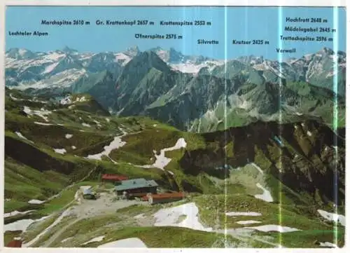 [Ansichtskarte] GERMANY - Nebelhorn-Bergstation. 