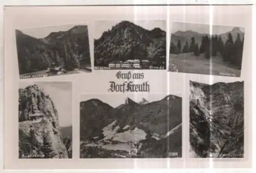 [Ansichtskarte] GERMANY - Gruß aus Dorf Kreuth. 