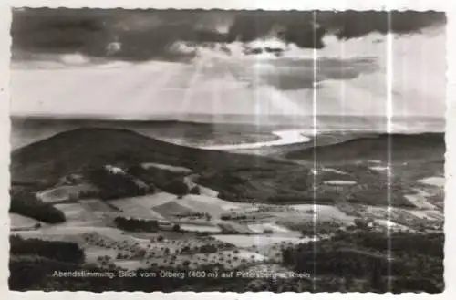 [Ansichtskarte] GERMANY - Blick vom Ölberg auf Petersberg a. Rhein. 