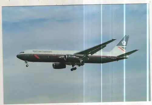 [Ansichtskarte] AIRPLANE / FLUGZEUG - British Airways - Boeing 767-236. 
