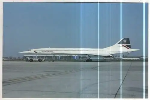 [Ansichtskarte] AIRPLANE / FLUGZEUG - British Airways - BAC-Aerospatiale Concorde. 