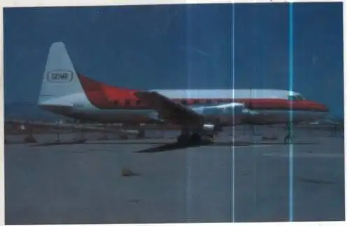 [Ansichtskarte] AIRPLANE / FLUGZEUG - Seair - CV-580. 