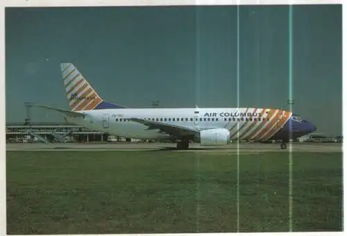 [Ansichtskarte] AIRPLANE / FLUGZEUG - Air Columbus B737-300. 