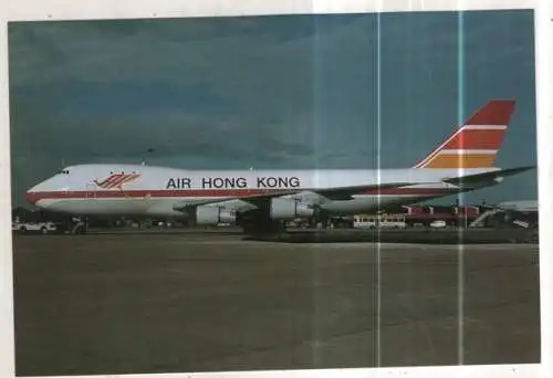 [Ansichtskarte] AIRPLANE / FLUGZEUG - Air Hong Kong - B747-100F. 