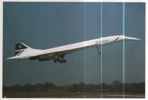 [Ansichtskarte] AIRPLANE / FLUGZEUG - British Airways - Concorde. 
