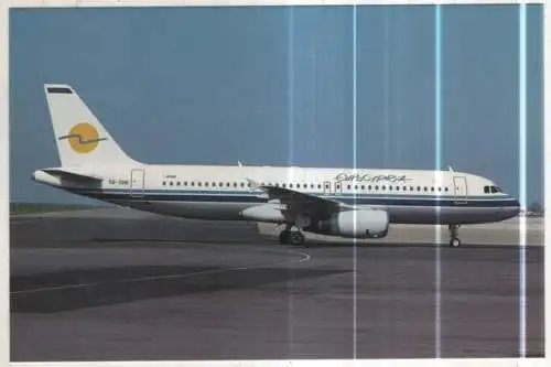 [Ansichtskarte] AIRPLANE / FLUGZEUG - Eurocypria - Airbus Industries A320-231. 