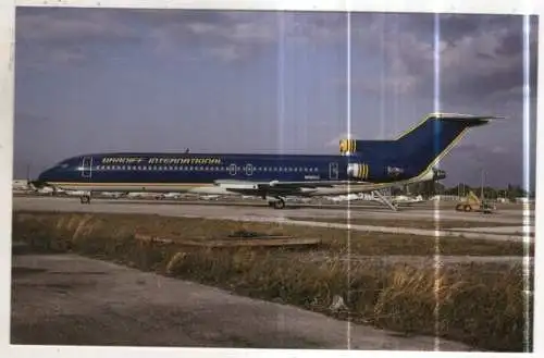 [Ansichtskarte] AIRPLANE / FLUGZEUG - Branff International - Boeing 727-225. 
