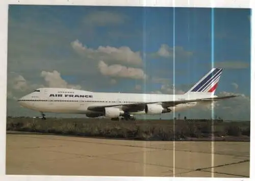 [Ansichtskarte] AIRPLANE / FLUGZEUG - Air France - Boeing 747-200 - Paris-Orly. 