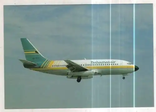 [Ansichtskarte] AIRPLANE / FLUGZEUG - Bahamasair - Boeing 737-200. 