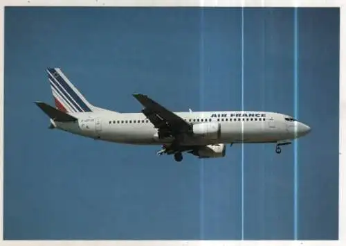 [Ansichtskarte] AIRPLANE / FLUGZEUG - Air France - Boeing 737-300. 