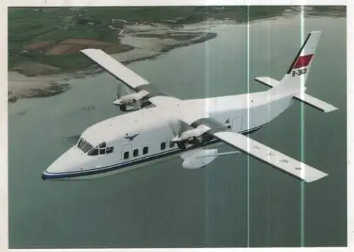 [Ansichtskarte] AIRPLANE / FLUGZEUG - CAAC Shorts 360-100. 
