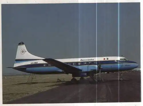[Ansichtskarte] AIRPLANE / FLUGZEUG - Aerocentro Convair 440 at Guadalajara. 