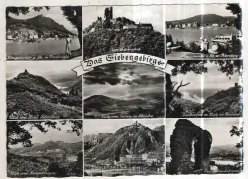 [Ansichtskarte] GERMANY - Das Siebengebirge. 
