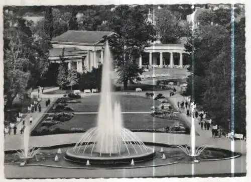 [Ansichtskarte] GERMANY - Bad Oeynhausen - Kurparkzentrum m. Brunnen u. Wandelhalle. 