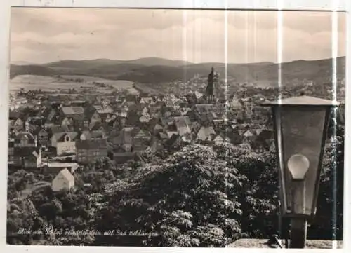 [Ansichtskarte] GERMANY - Blick von Schloß Friedrichstein auf Bad Wildungen. 
