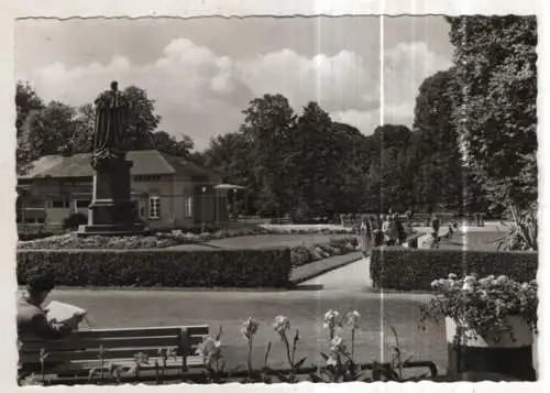 [Ansichtskarte] GERMANY - Bad Homburg v. d. Höhe - Kurpark mit Spielkasino. 