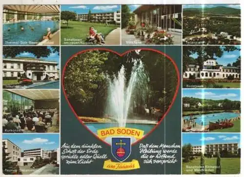 [Ansichtskarte] GERMANY - Bad Soden im Taunus. 