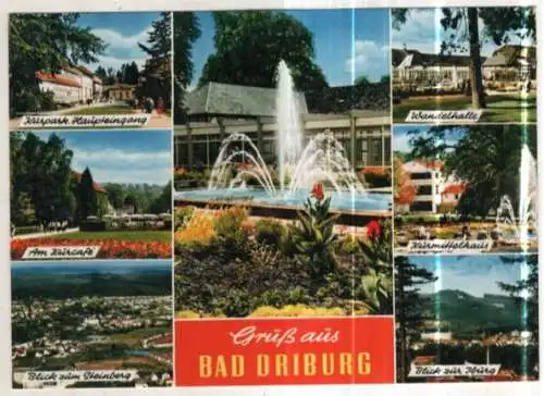 [Ansichtskarte] GERMANY - Bad Driburg. 