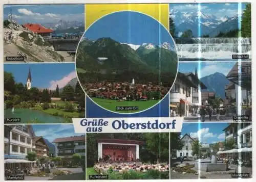 [Ansichtskarte] GERMANY - Oberstdorf. 