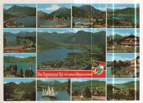 [Ansichtskarte] GERMANY - Das Tegernseer Tal. 