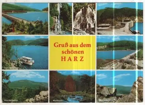 [Ansichtskarte] GERMANY - Gruß aus dem schönen Harz. 