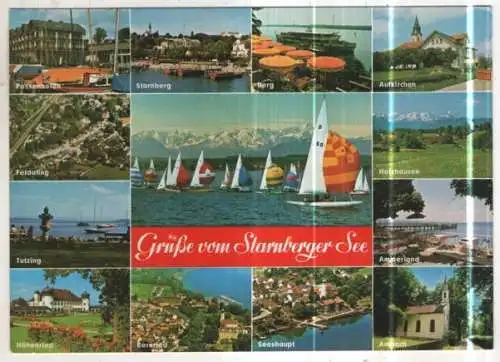 [Ansichtskarte] GERMANY - Grüße vom Starnberger See. 