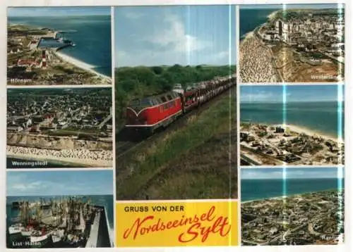 [Ansichtskarte] GERMANY - Nordseeinsel Sylt. 