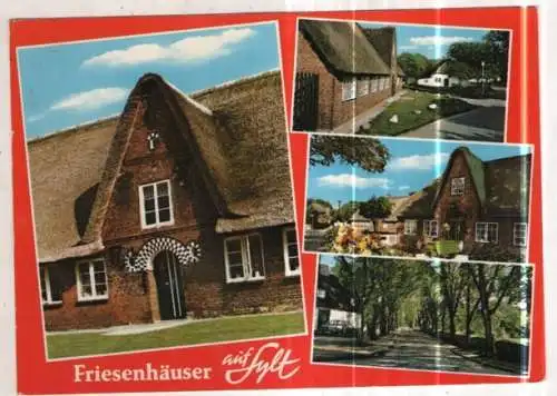 [Ansichtskarte] GERMANY - Friesenhäuser auf Sylt. 