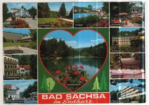 [Ansichtskarte] GERMANY - Bad Sachsa im Südharz. 